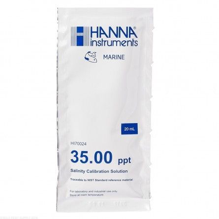 Hanna Instruments Kalibrierlösung Salinität 35 ppt (g/l) 20 ml