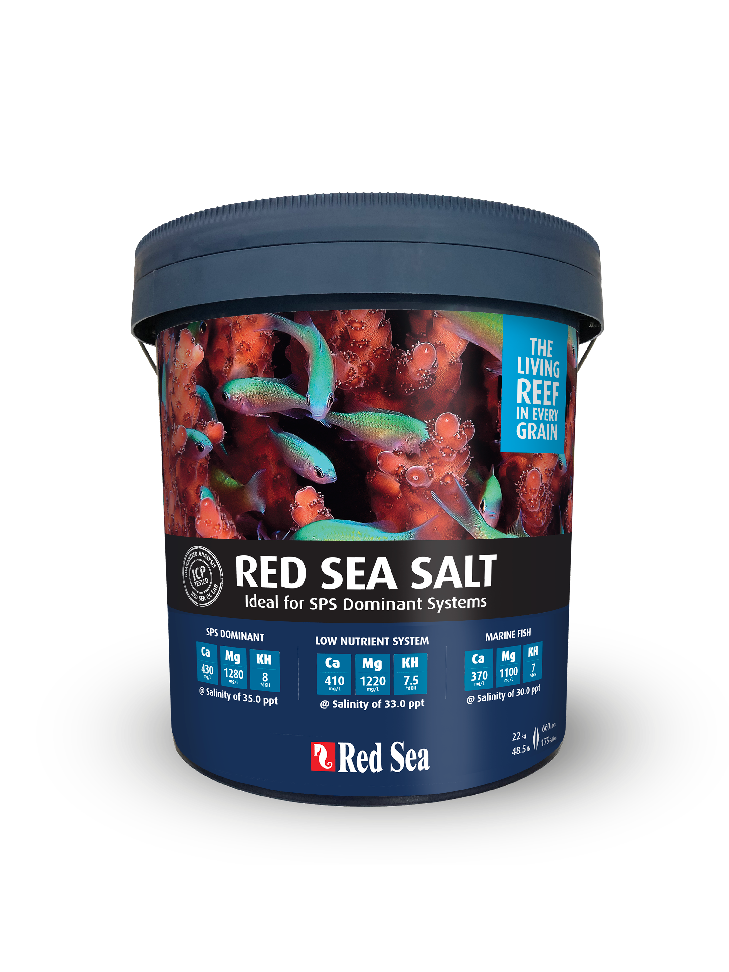 Red Sea Meersalz  Eimer 22kg 660L