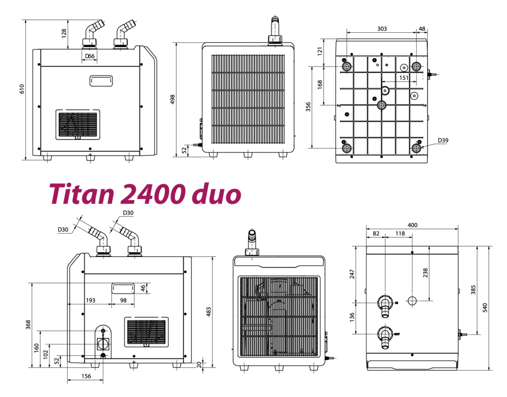 Kühler Titan 2200 duo Neu!