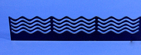 Überlaufkamm OCEAN-WAVE 320x80mm