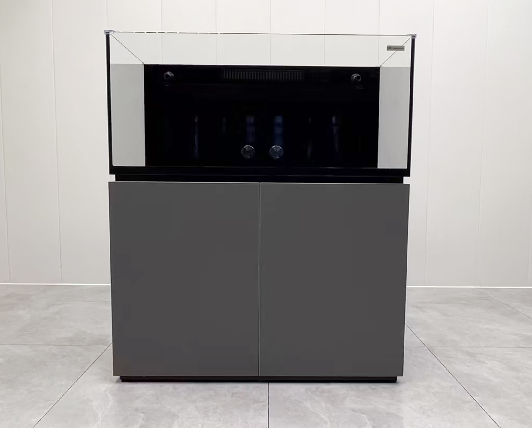 Neptunian Cube Aquarium P-120 Schwarz