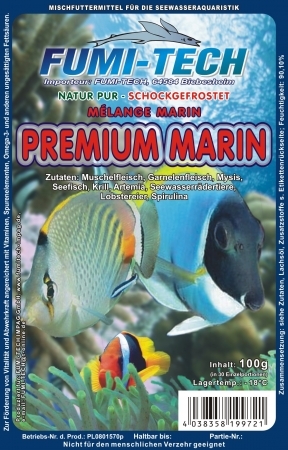 Frostfutter Marin Premium 100g Blister ( Unimix Marin ) Frostfutter Marin Premium 100g Blister ( Unimix Marin )