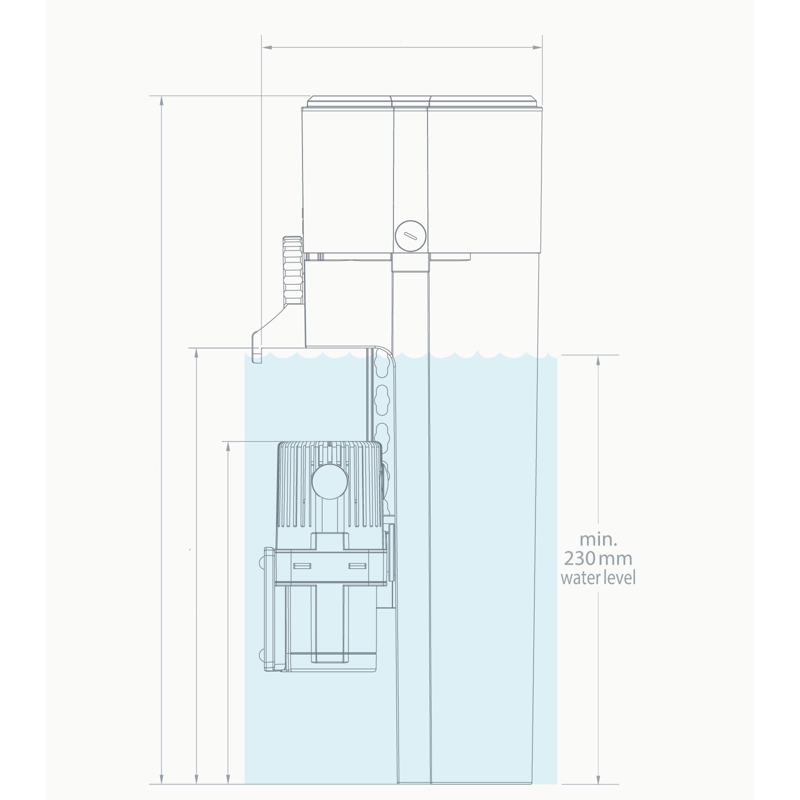 EVO 1001 Aqua Medic Häng On/ Unterbau Abschäumer