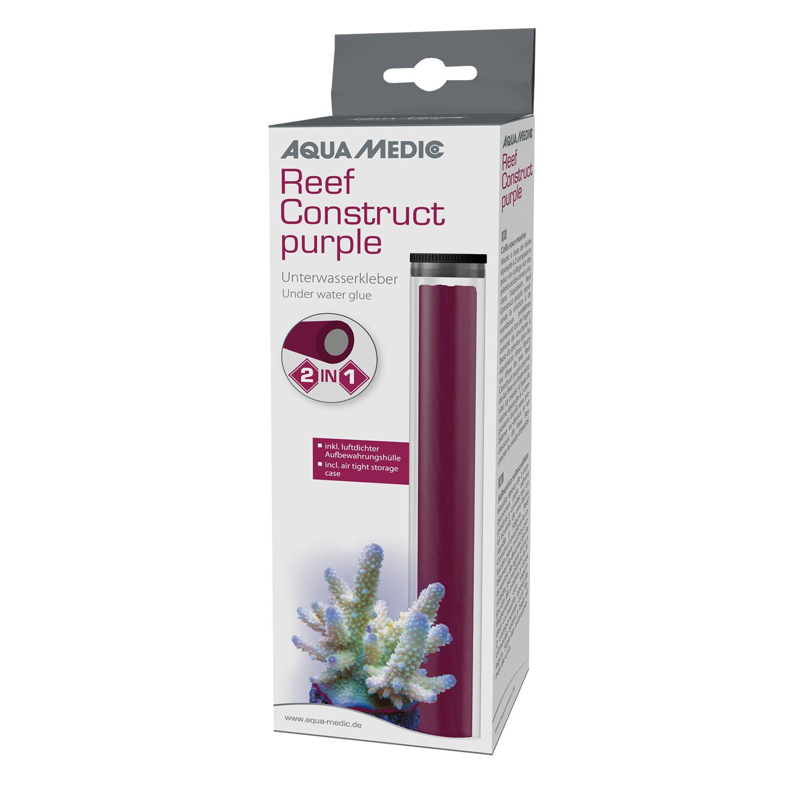 Aqua Medic Reef Construct purple – 2 in 1 Unterwasserkleber