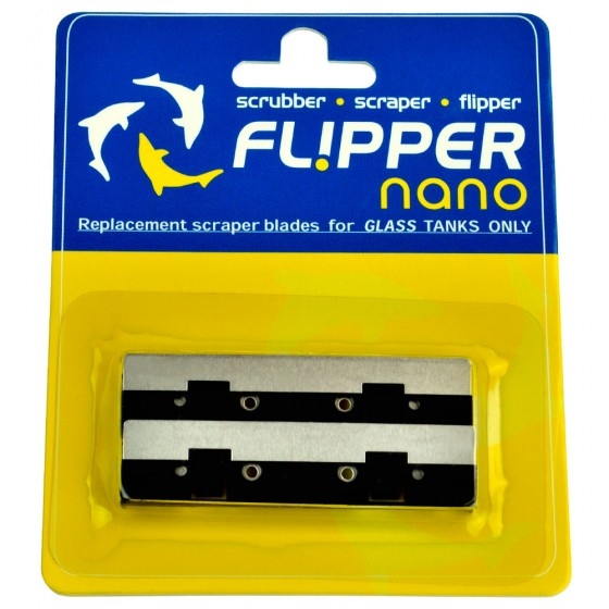 Flipper Edelstahl-Ersatzklingen  Nano