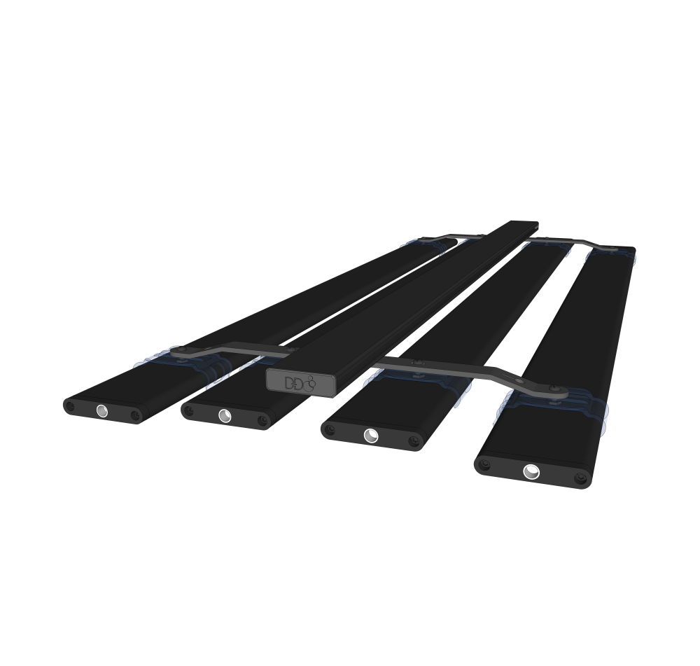 Hydra LED OTM Arm-Set Long für BLADE und Hydra 330mm für bis zu 4 Blades Hydra LED OTM Arm-Set Long für BLADE und Hydra 330mm für bis zu 4 Blades