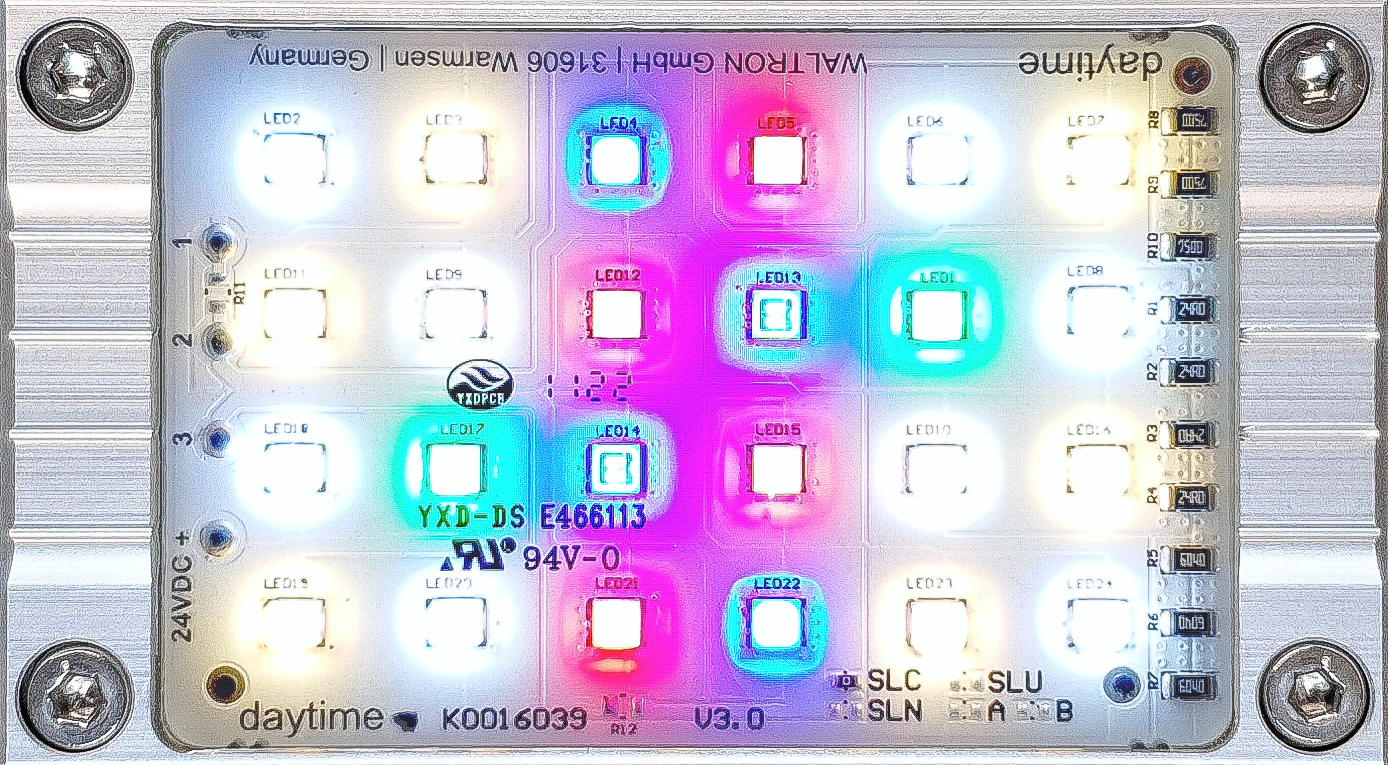 PRO-Modul SunLike-Color 6.000 – 7.000 K + Green + Blue + Red