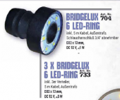 Bridgelux LED-Ring 6er 1-teilig
