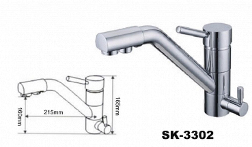 Osmose 3 Wege Wasserhahn Standard Standard SK 3302