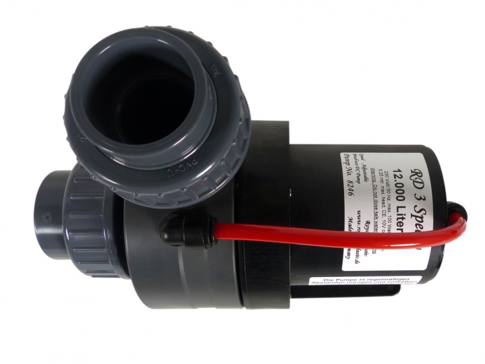 Red Dragon® 3 Speedy FLOW 100 Watt / 12,0m³ / Hirschmann Steckverbindung / 10V Red Dragon® 3 Speedy FLOW 230 Watt / 24,0m³ 10V Regeleingang