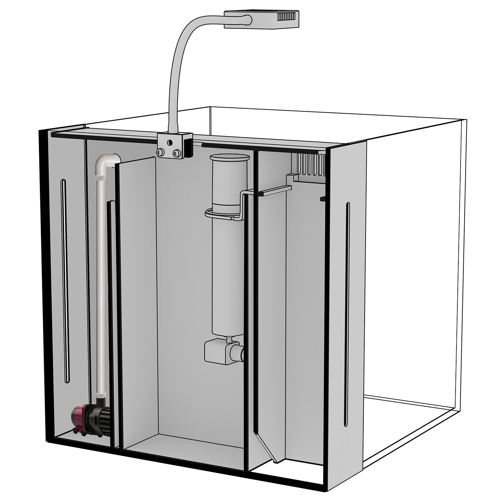 Aqua Medic Yasha 90 Meerwasser-Komplettbecken