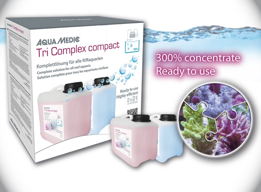 Aqua Medic - Tri Complex compact - Komplettlösung für alle Riffaquarien 