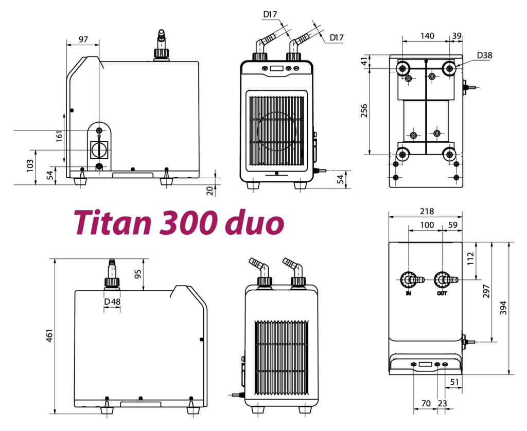 Kühler Titan 300 Duo Neu!