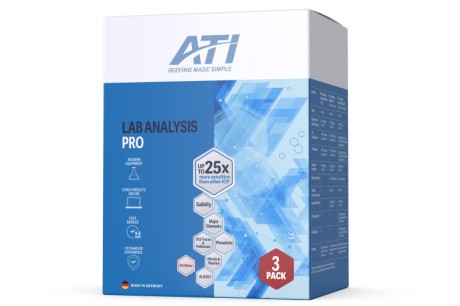 ATI® ICP Laboranalysen Wasseranalyse Aquarium+Ro  3 pack