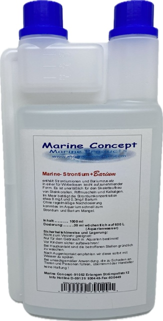 Marine Concept Spurenelement - Strontium + Barium  