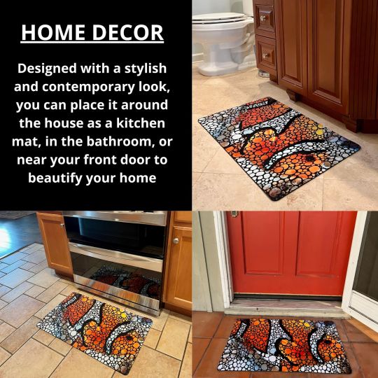 Flipper Floor Mat mit Clownfisch / Doktor Flipper Floor Mat mit Clownfisch / Doktor