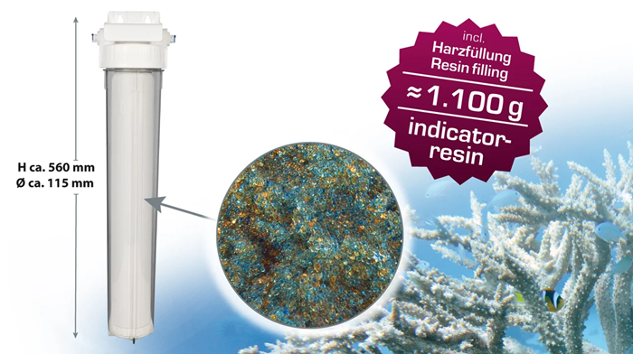 Aqua Medic ResinFilter 20" Entmineralisierungsfilter inkl. Harzfüllung