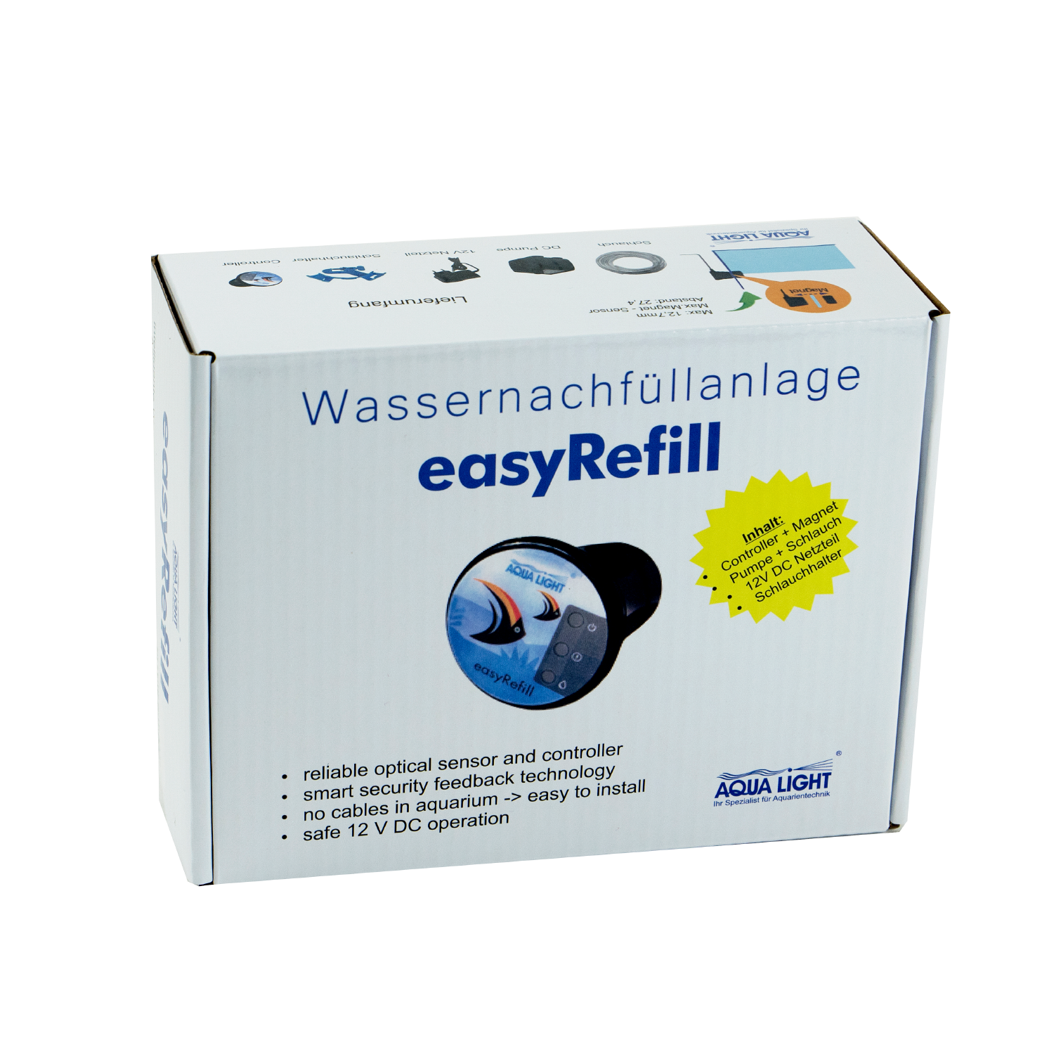 Nachfüllanlage Smart mit einem optischen Sensor easyRefill