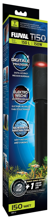 Elektronischer Aquarienheizer T-Serie Fluval T150