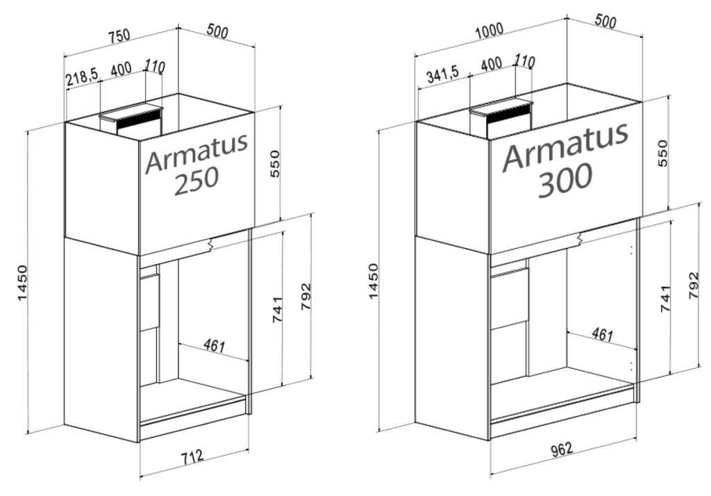  Aqua Medic Aquarium - Armatus  300 white