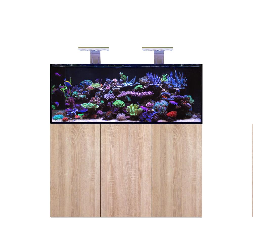 Reef-Pro  1500  -  Aquariumsystem  Platinium OAK  Metal Frame 