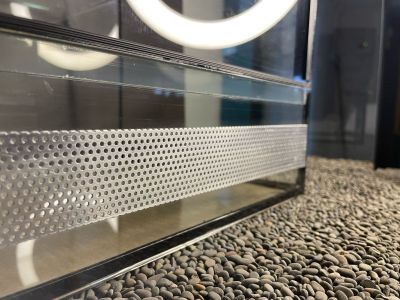 Terrarium Glas incl. Edelstahlgaze