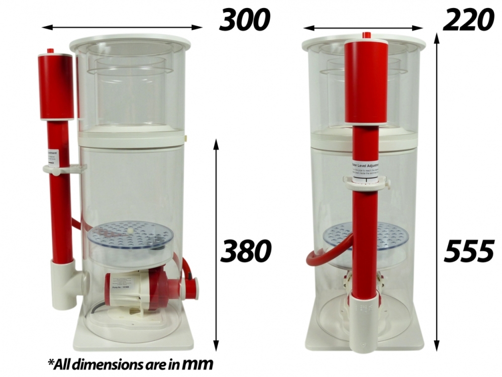 Mini Bubble King 200 VS21 mit RDX DC 24V / extra schmale VS