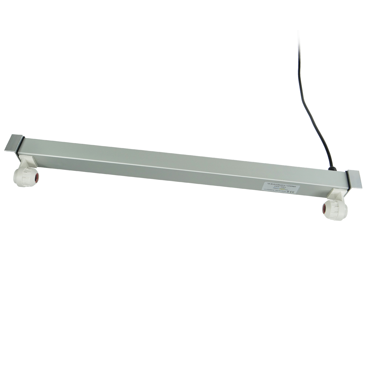 Alu Einbauleuchte  T5 2x6Watt
