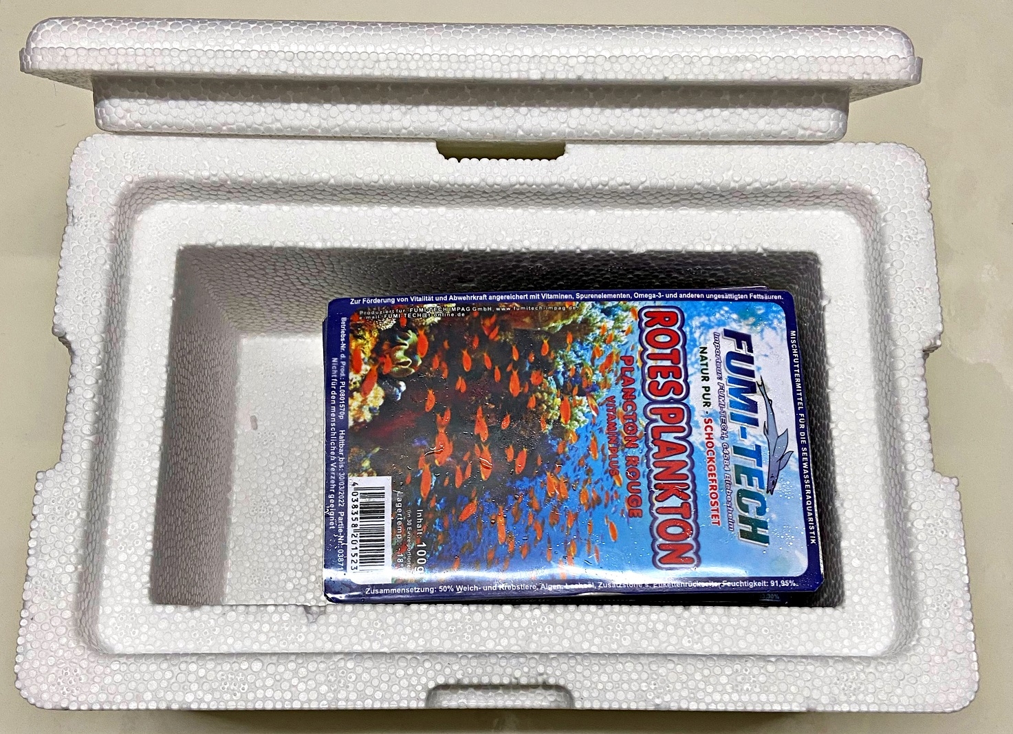 Frostfutter Set - 5er Pack - für kleine Fische Fischfutter-Set Frostfutter Set - 5er Pack - für kleine Fische Fischfutter-Set