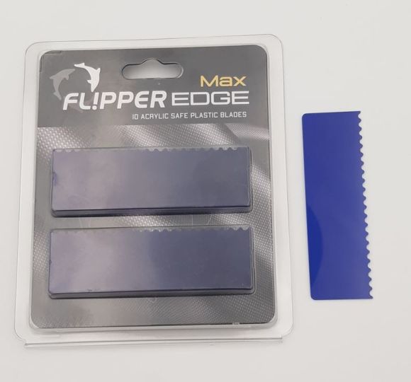 Kunststoffschaberklingen für Flipper Edge Max 10 Stück 