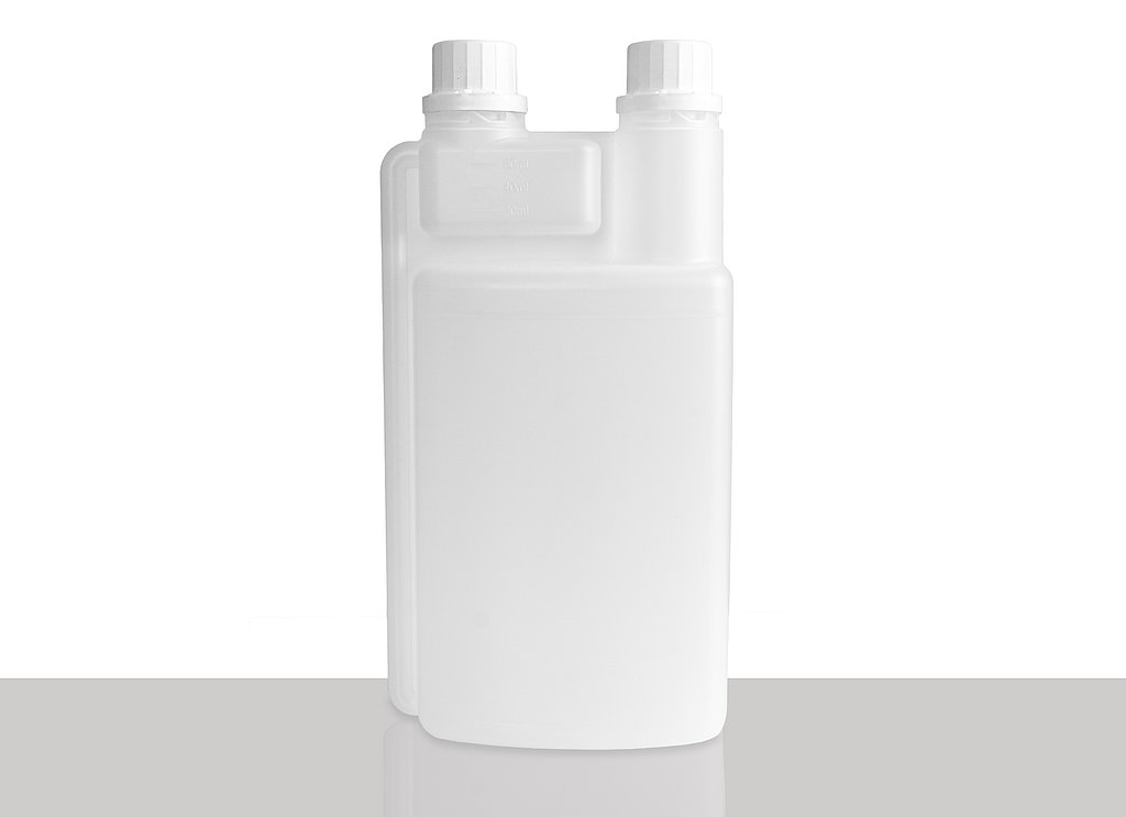 Kunststoff Kanister/ Dosierflasche mit Dosierkammer 