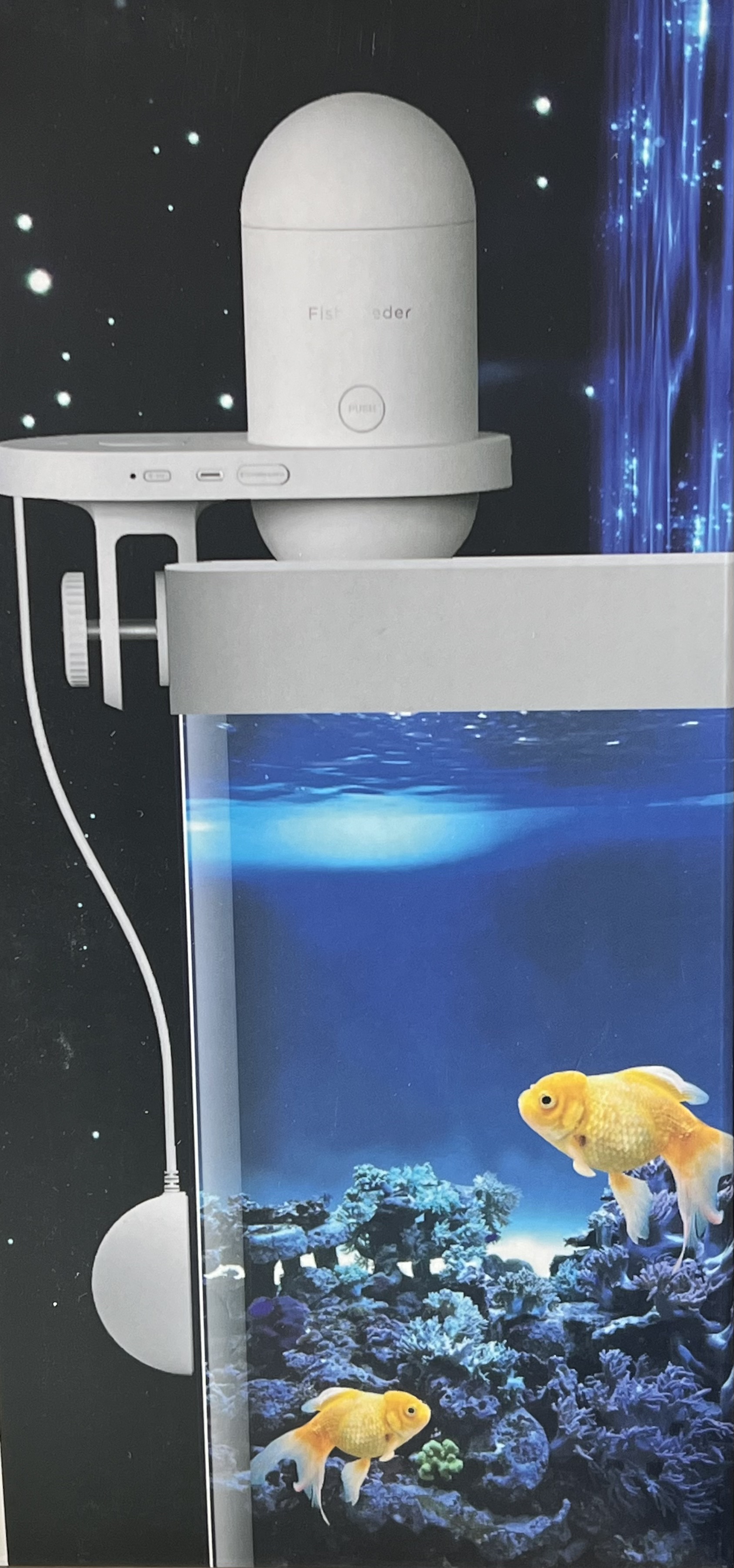 Aquarien Futterautomat Visual  mit Kamera 