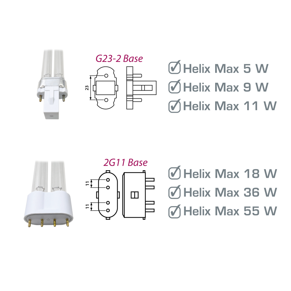 Ersatzlampe für Helixmax - Aqua Medic