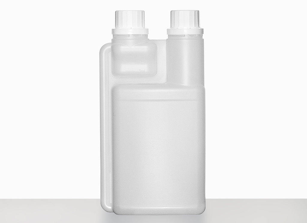 Kunststoff Kanister/ Dosierflasche mit Dosierkammer 