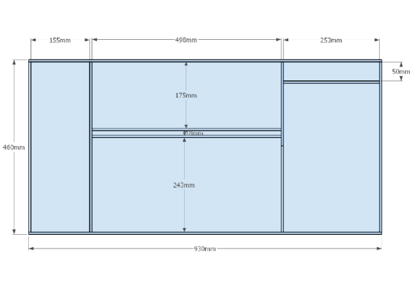 Reef-Pro  1500  - Aquariumsystem Platinium OAK 