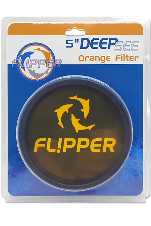 Orangefarbener Filter für Flipper DeepSee Lupen - Max