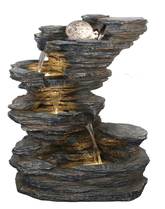 Fudong Schiefer-Wasserfall-Brunnen Fudong Schiefer-Wasserfall-Brunnen