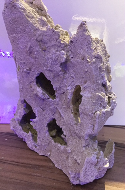Aquarium Deco Steine XXL Naturstein mit Löchern 